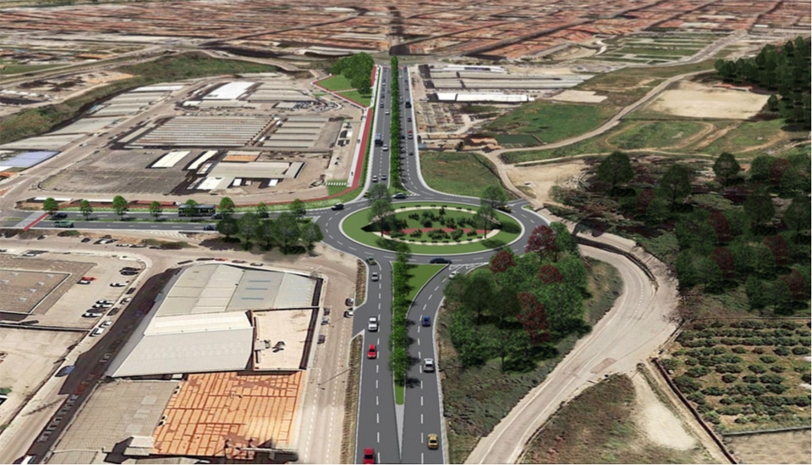 El BOE publica hoy la licitación de la nueva rotonda de la AN-332-Alcodar