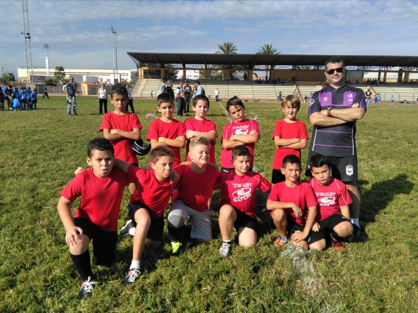 El Club de Rugby La Safor vuelve a la competición con los más pequeños