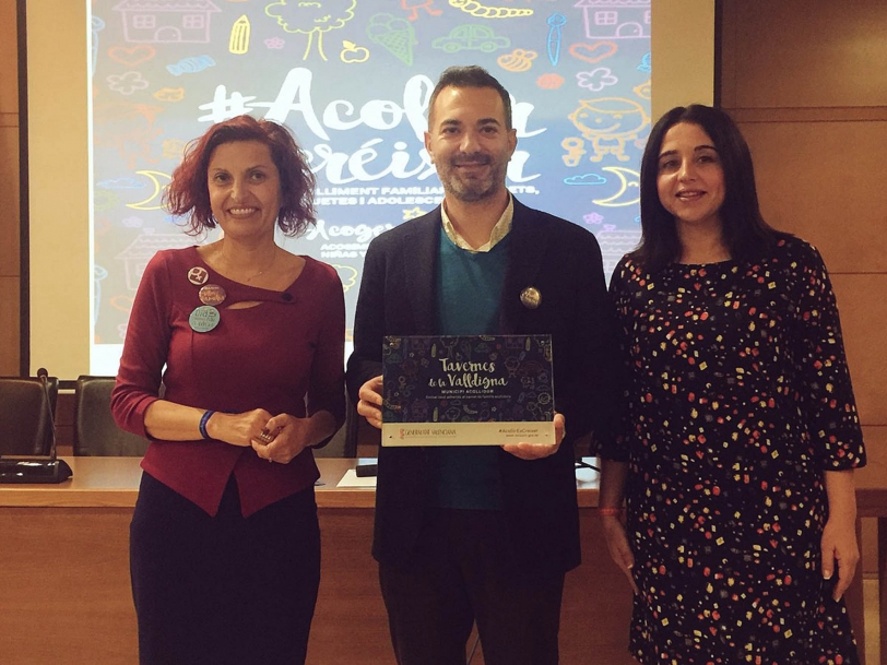 Tavernes recibe la distinción de ciudad acogedora por parte del Consell