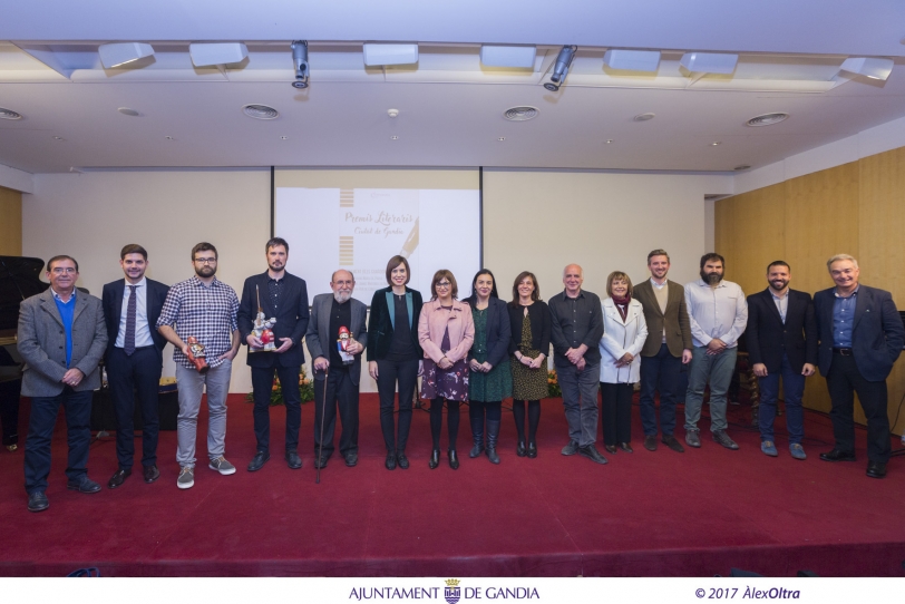 Jaume Coll, Joan Jordi Miralles y Marc Granell, Premios Literarios  2017