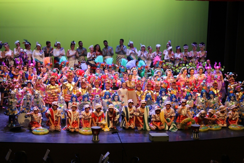 El XXVIII Festival Musical Infantil reunió a más de 500 niños y niñas