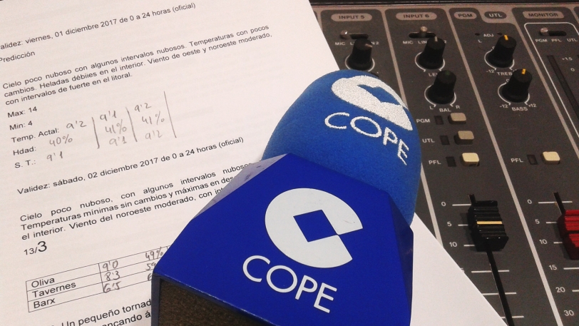 Las primeras noticias del día en Cope Onda Naranja ¿Te las has perdido?