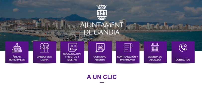 Presentada la nueva web del Ajuntament de Gandia