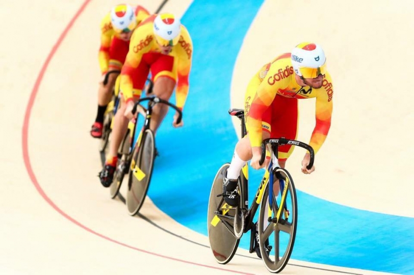 Alejandro Martínez camino a Holanda para el Campeonato del Mundo de Pista