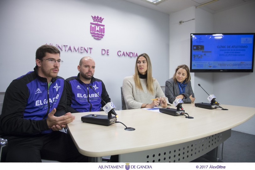 Gandia organiza para este sábado un clínic de atletismo paralímpico
