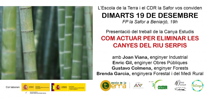 Mañana se presentará en Beniarjó un trabajo sobre sus cañaverales