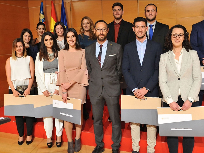 El Campus de Gandia entrega los premios a los Mejores Expedientes y Admisión