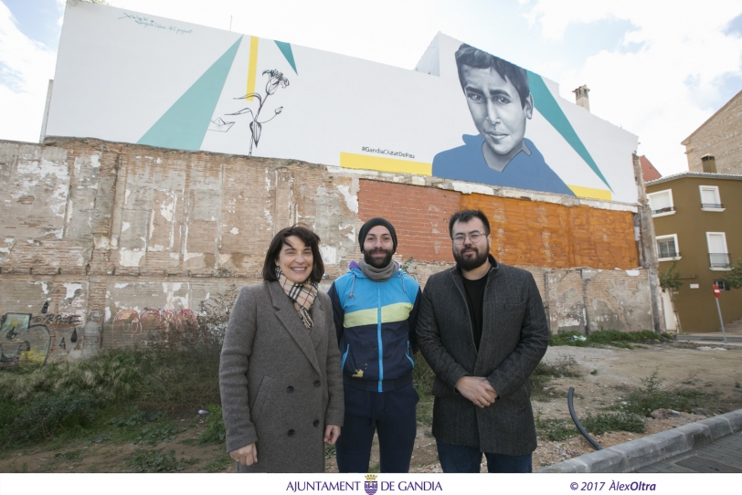El segundo mural del ''Serpis Urban Art Project'' ya se puede visitar