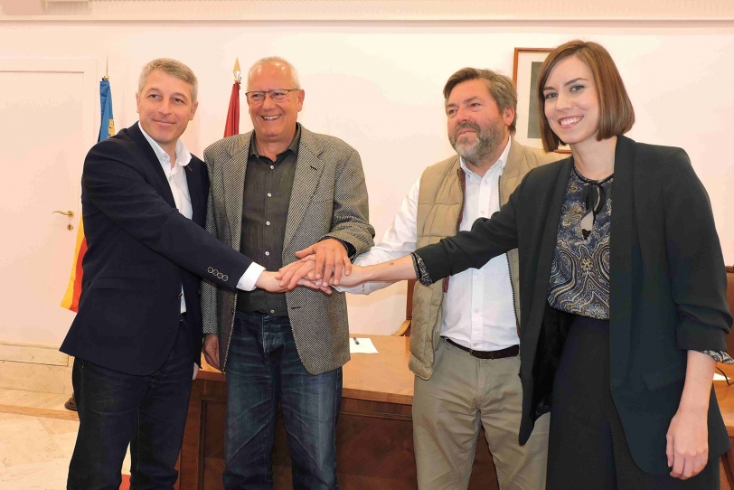 Dénia, Gandia y Oliva hacen frente común para seguir reivindicando el Tren