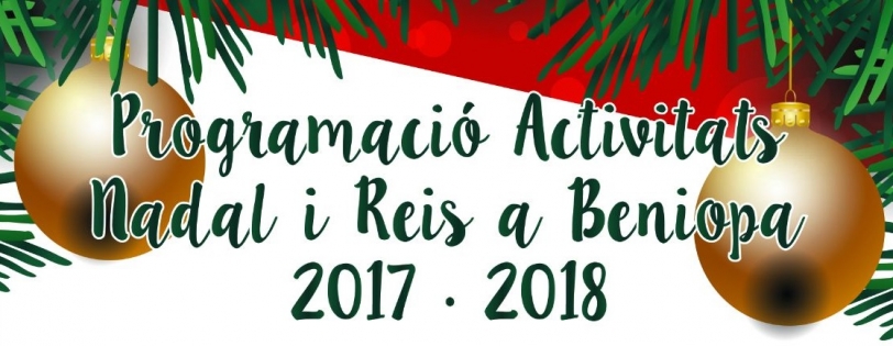Beniopa se prepara para unas fiestas llenas de actividades navideñas