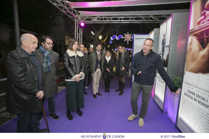 La exposición Gandia Funciona es tildada de autobombo por Ciudadanos y PP