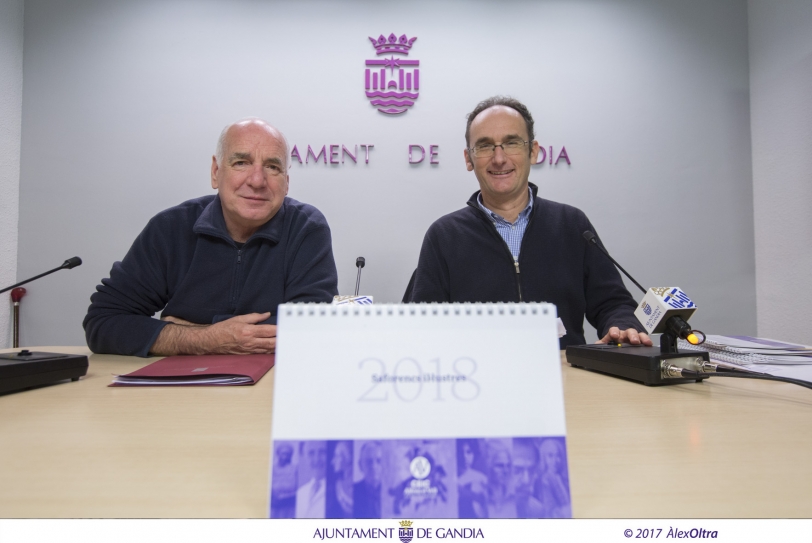 El CEIC Alfons el Vell dedica su calendario del 2018 a Saforenses ilustres