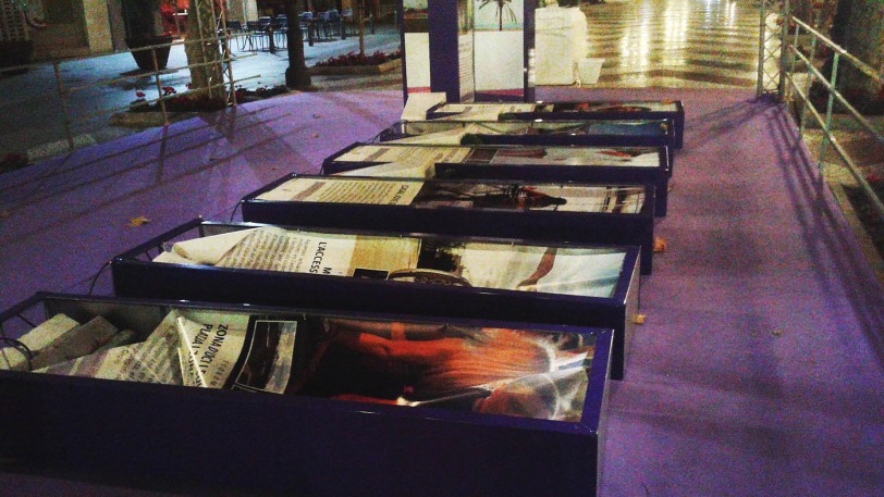 Las rachas de viento causan destrozos en la exposición Gandia Funciona
