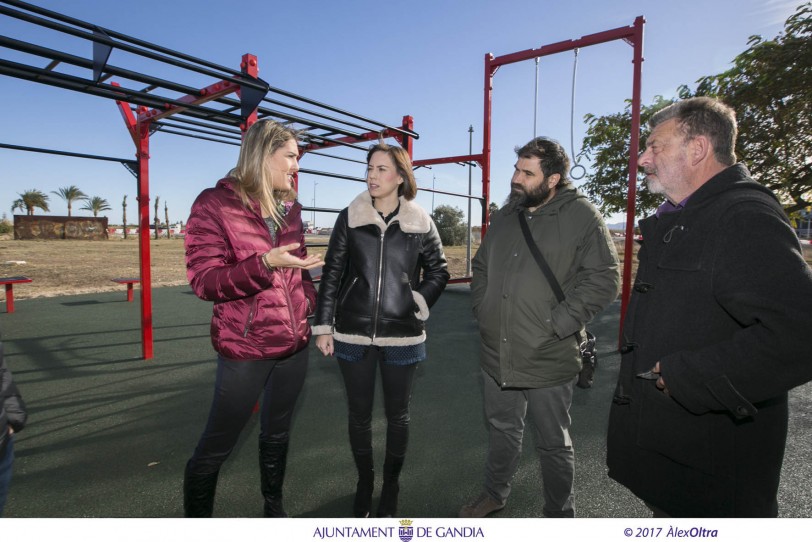 Estrenado el primer parque deportivo Bio Saludable en Gandia