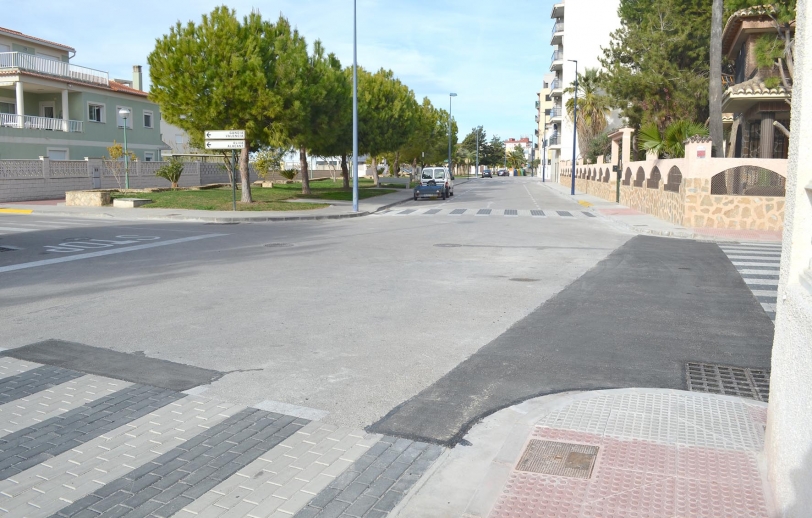 Miramar finaliza las obras de reurbanización de la avenida Constitución