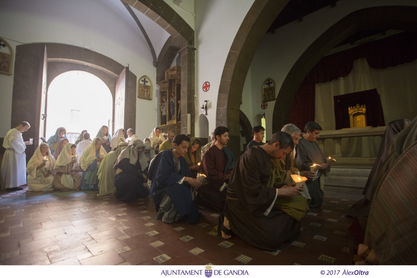 La Semana Santa de Gandia muestra en febrero La Visitatio por la Diocesana