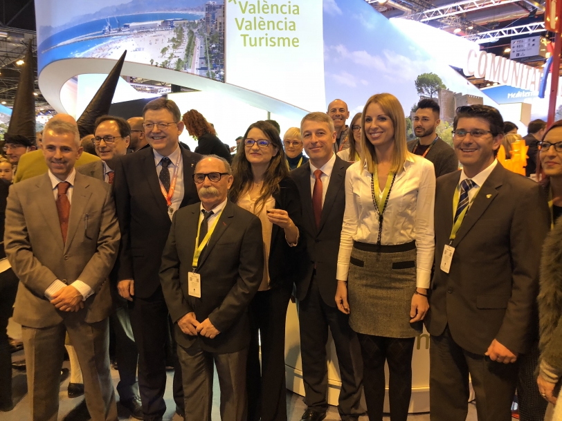 La Safor recibe la visita del Consell en FITUR