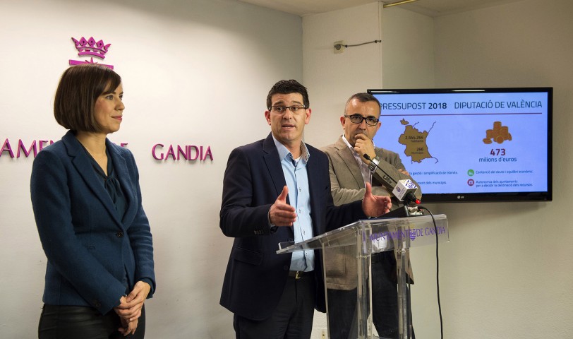 La Diputación duplica sus inversiones en la Safor en la presente legislatura