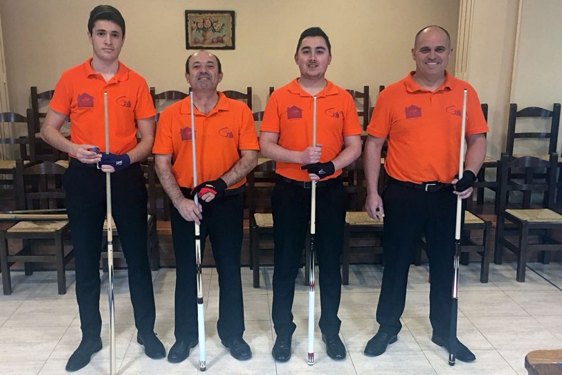 El Chef Amadeo Gandia Billar Club se impone en Úbeda