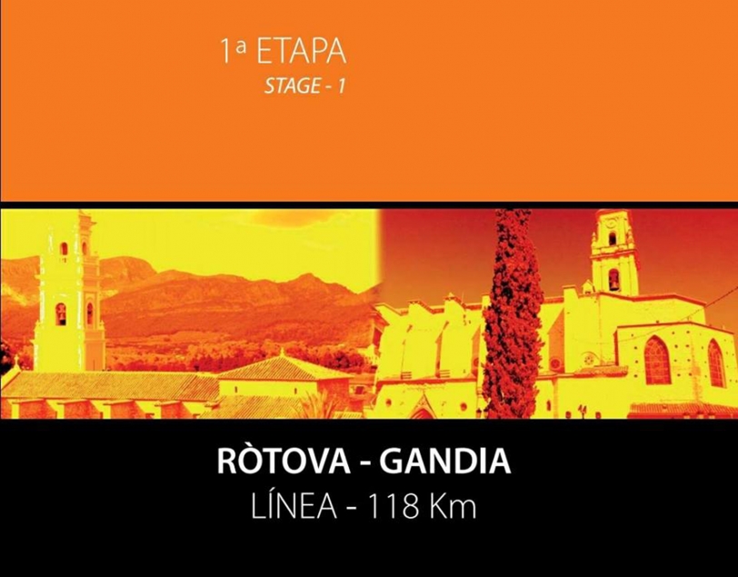 Ròtova y Gandia acogen la primera etapa de la Semana Ciclista Valenciana