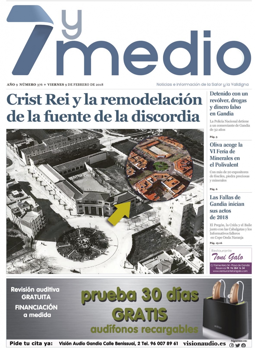El periódico gratuito líder en la Safor, 7 y Medio, ya por toda la comarca