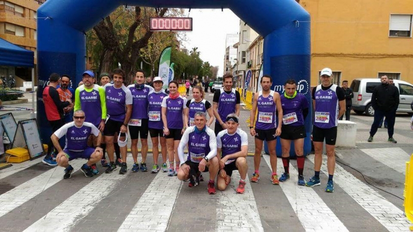 Atletas del CC El Garbí compitieron en el VI Gran Fons de la Valldigna