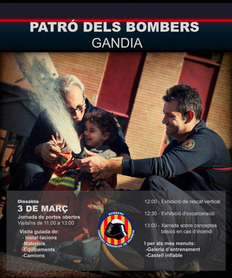 Los Bomberos homenajean a su patrón, San Juan de Dios, con actividades