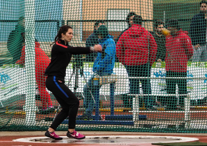 La gandiense Gema Martí, medalla de bronce en lanzamientos largos