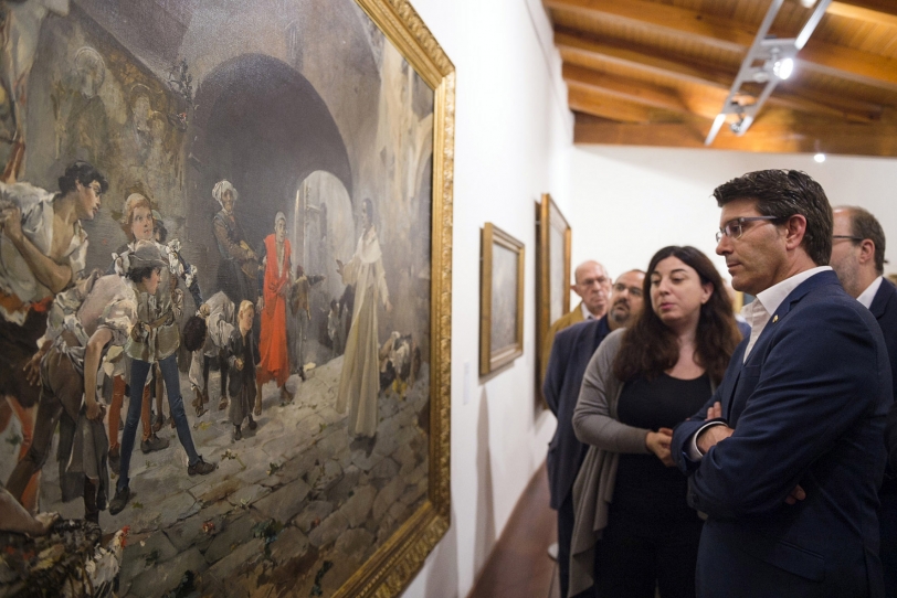 Gandia acogerá el lunes la exposición de Sorolla, Pinazo y Benlliure