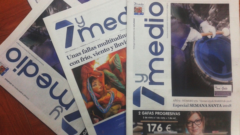 El especial Semana Santa y cuadernillo ya en el periódico gratuito 7 y Medio