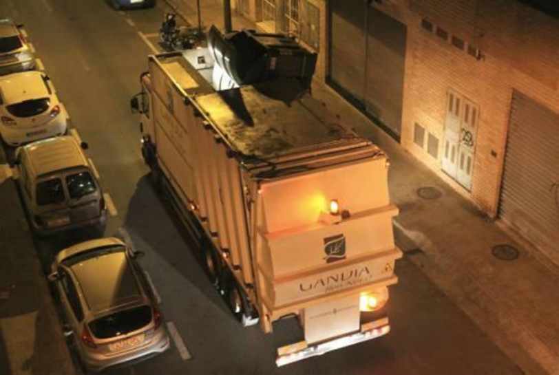 Horario para sacar la basura en las calles del Centro Histórico de Gandia