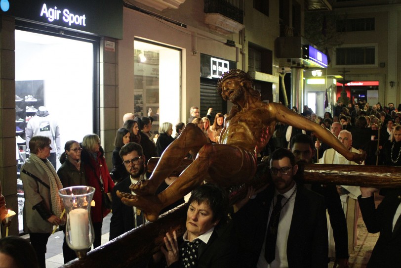 Arranca la Semana Santa en Gandia con gran participación y asistencia