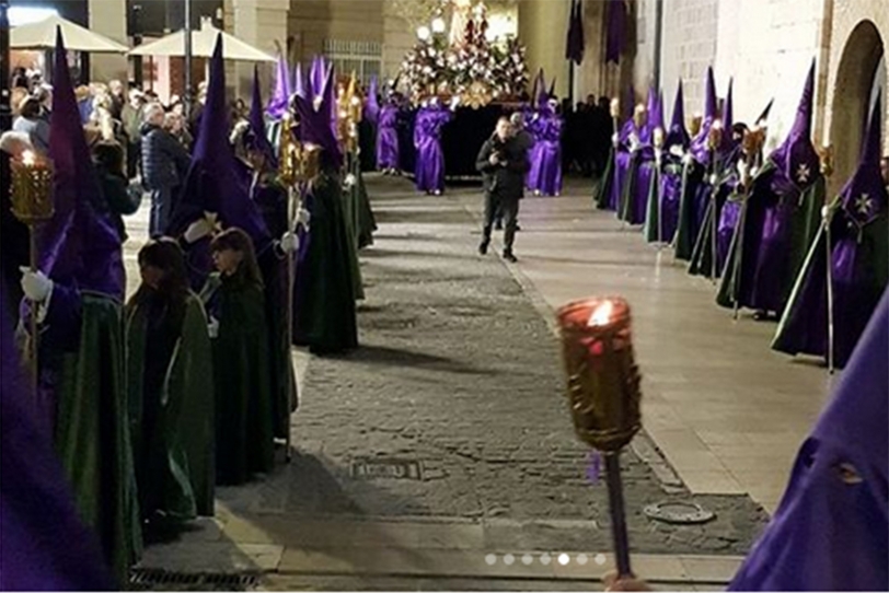 Procesiones de Semana Santa de hoy Martes en Gandia