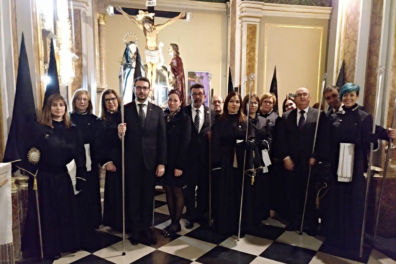 La Dolorosa acompaña al Cristo de la Providencia en Alboraia