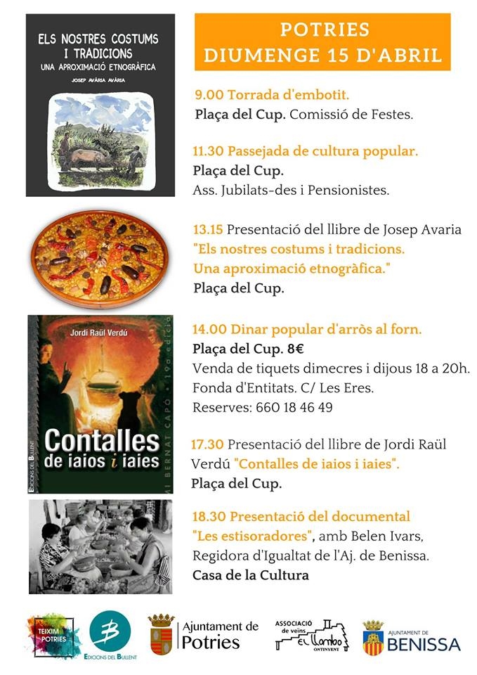 Jornada de cultura popular en Potries
