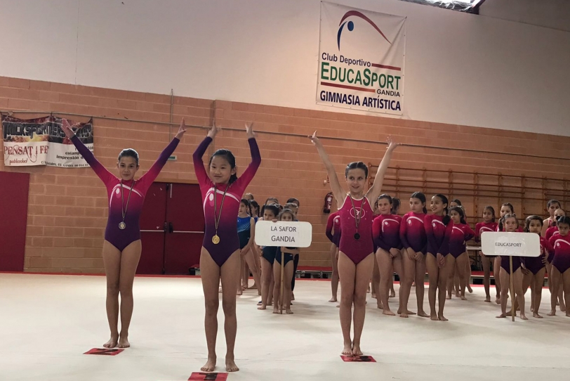 El club Educasport se adjudica 34 medallas, 12 de oro, en los Jocs Esportius