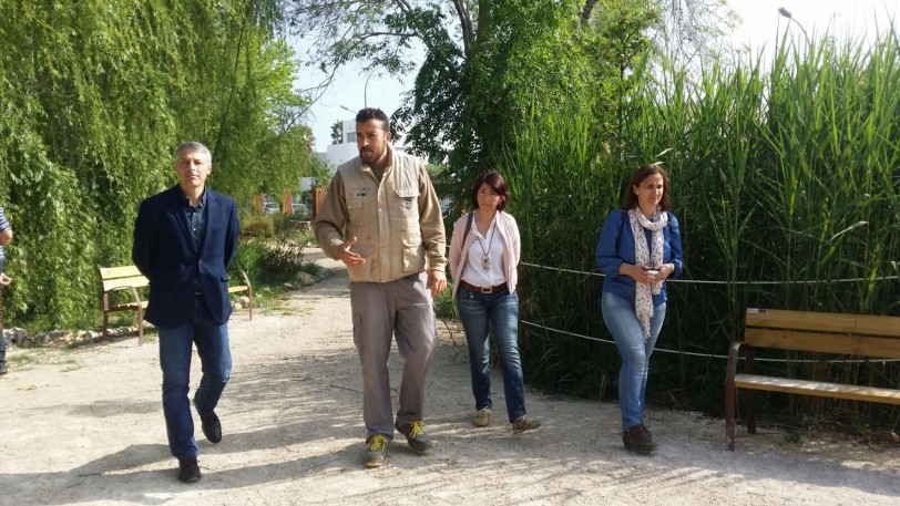 Oliva restaura paisajísticamente el parque de l'Hort de la Bosca