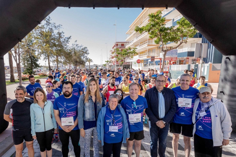 Seiscientos participantes en la V edición de Gandia Run for Parkinson