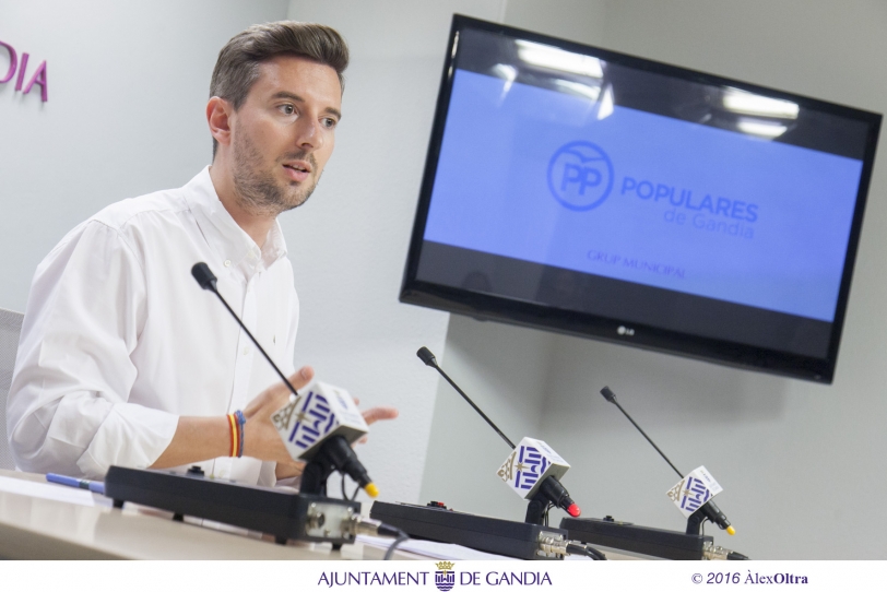El PP denuncia que Gandia vuelve a perder 5 millones por culpa del gobierno