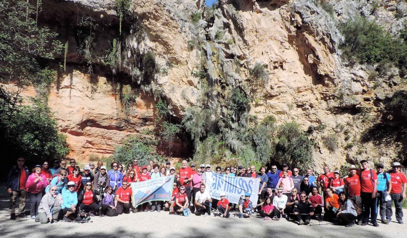 Los Lluïsos de l'Alqueria de la Comtessa de ruta senderista en Alborache