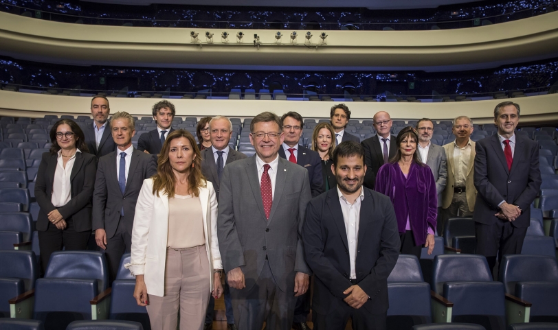 Rafael Juan toma posesión como integrante del Patronat del Palau de les Arts