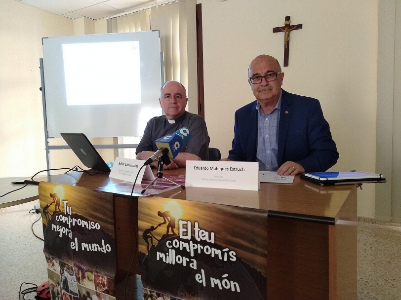 Cáritas Gandia atiende a más de medio millar de menores de edad en 2017