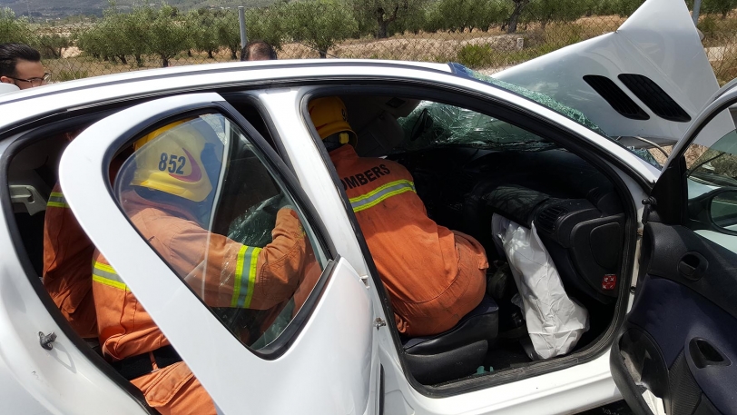 Un joven, de 21 años de edad, fallece en Tavernes en un accidente de tráfico