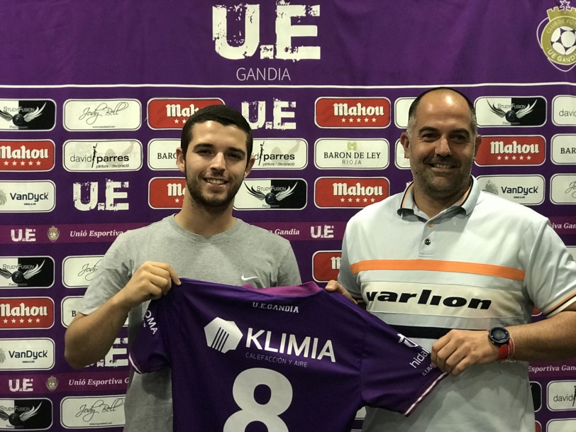 La UE Gandia ficha al central Erchi procedente de la Liga Nacional juvenil