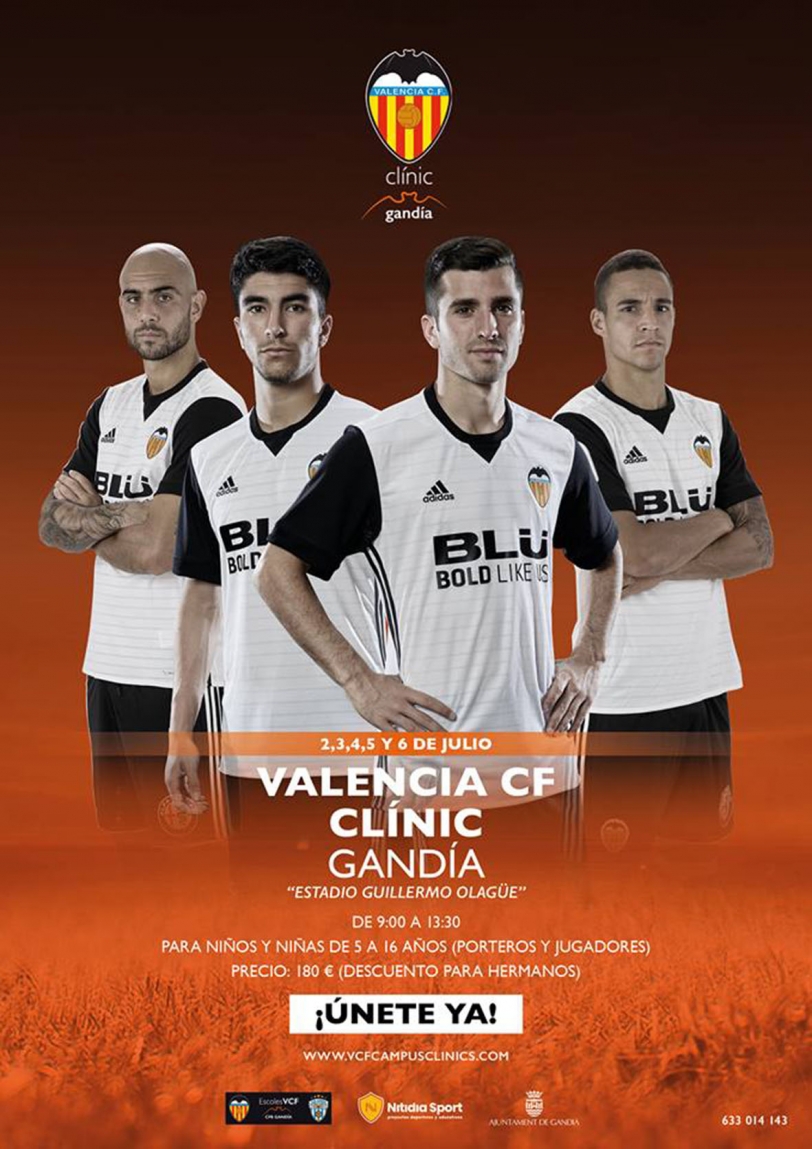 El Guillermo Olagüe acoge a partir del domingo el València CF Clínic-Gandia