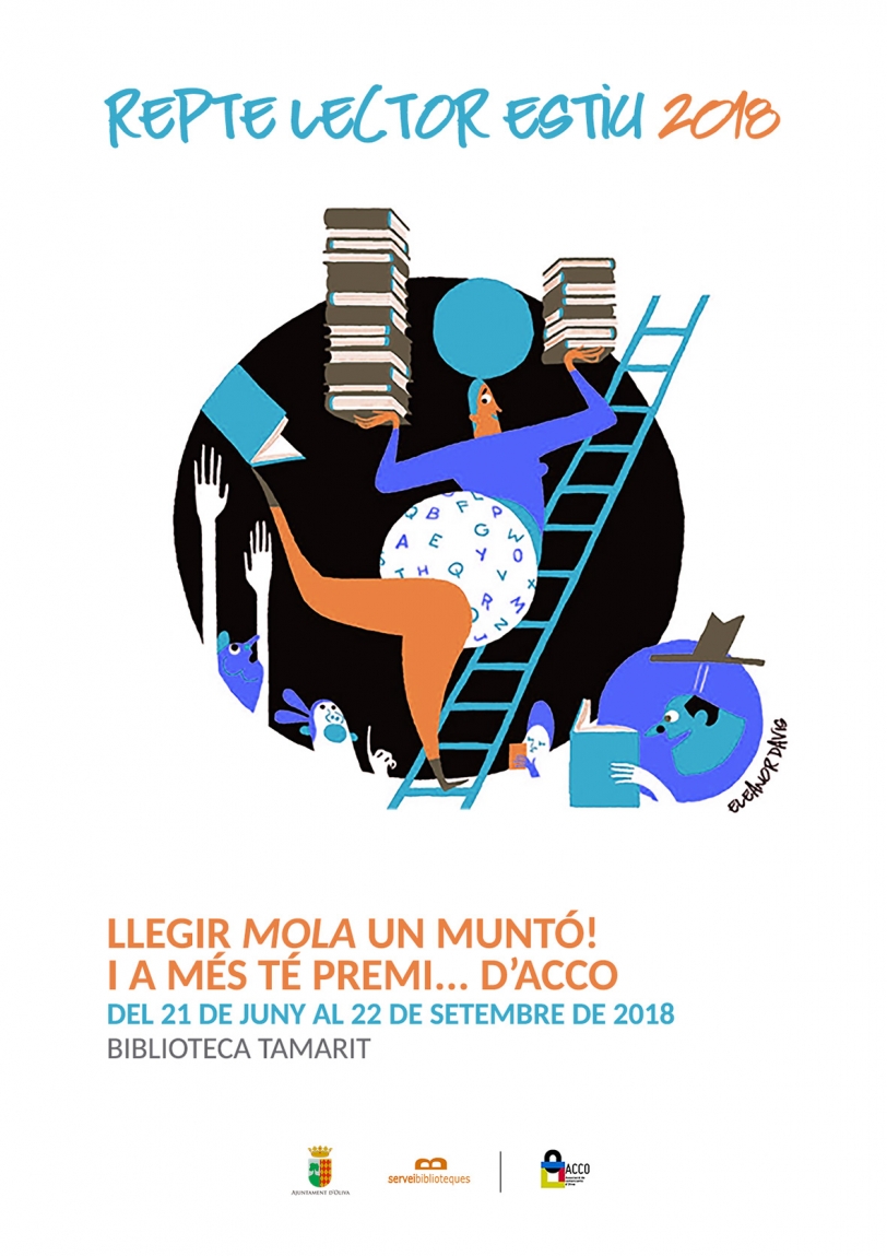 El cuarto Reto Lector de la Biblioteca Tamarit inaugura el verano en Oliva