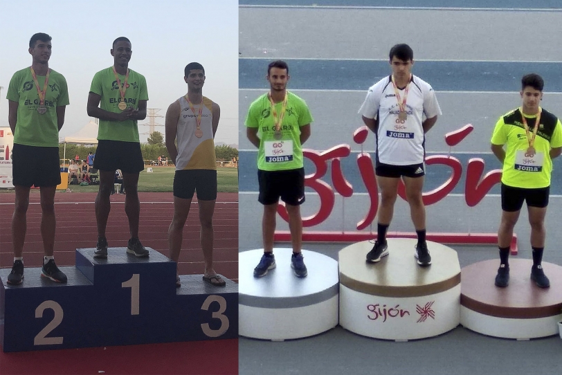 Seis medallas para el Club de Córrer El Garbí en los Nacionales Sub18 y 20