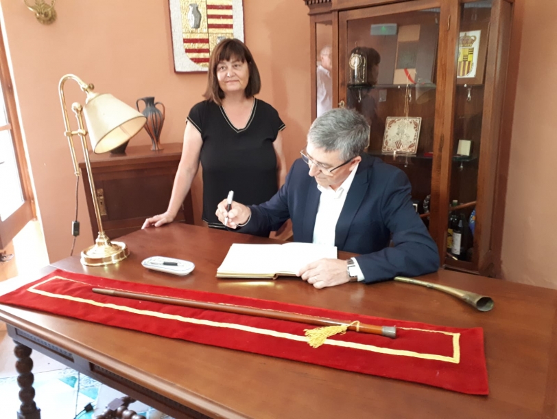 El Conseller d’Economia Sostenible visita Potries