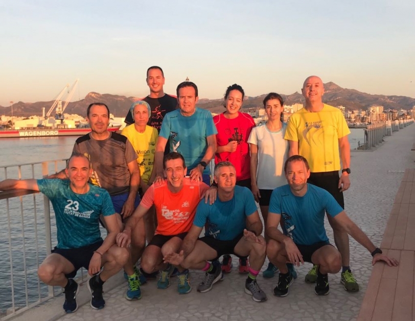 Los primeros runners de la mañana