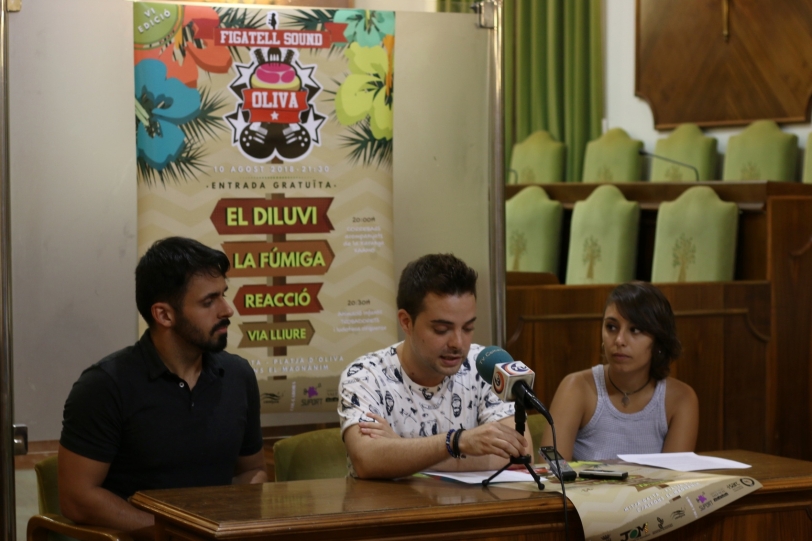El figatells Sound de Oliva, este año, frente al mar y en pleno verano